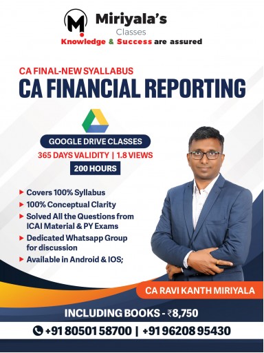 CA Final – Financial Reporting